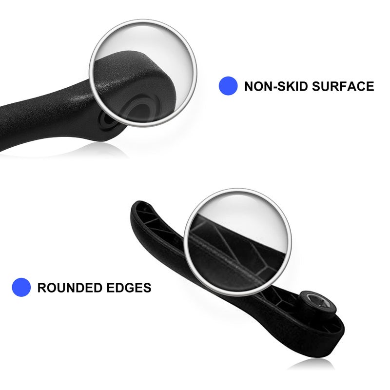 BASIKER Front Driver & Passenger Adjust Handle for Chevy S10 Colorado Blazer SSR & GMC Canyon Jimmy S15 Envoy H3 Back Release Handle Replace OEM 89041697 (LH & RH) - Image 4